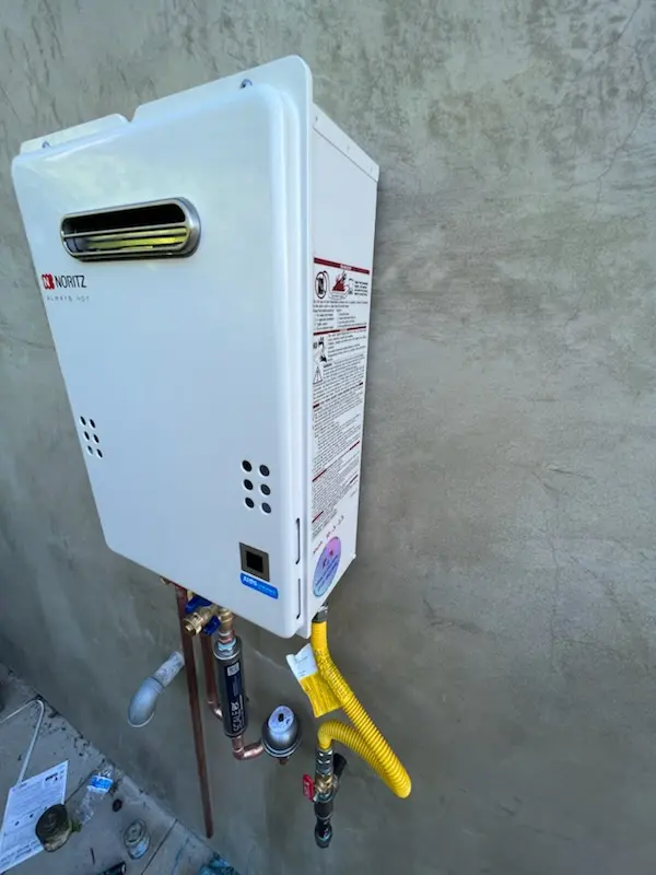 Tankless water heater installation for McCandless homes